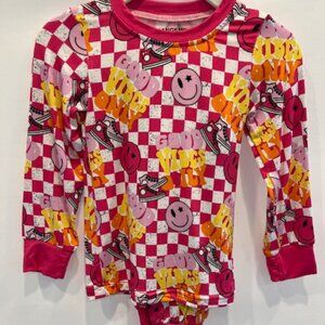 NEW Two Piece Pink Bamboo Pajamas for Baby/Toddler